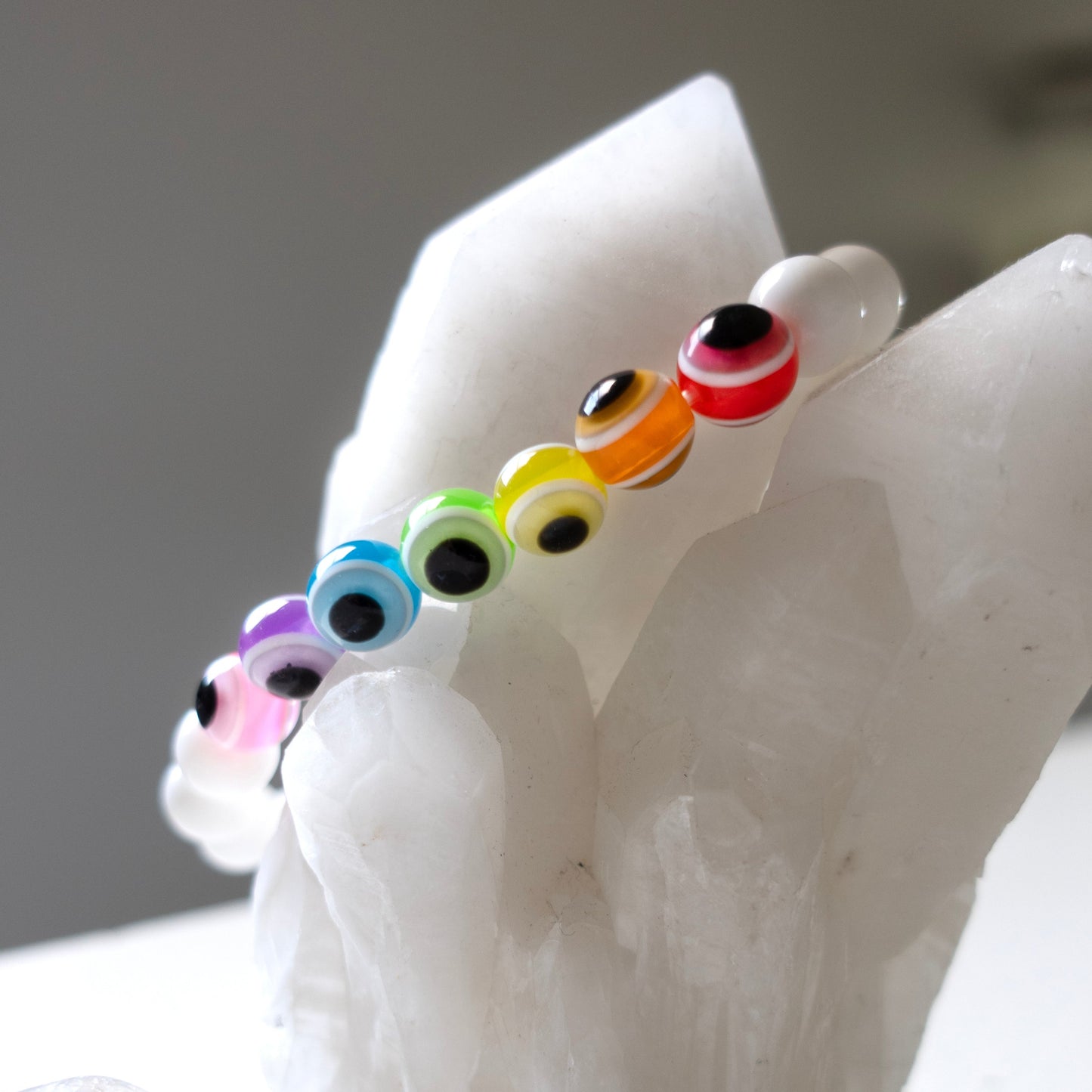 7 Chakra Evil Eye Bracelets