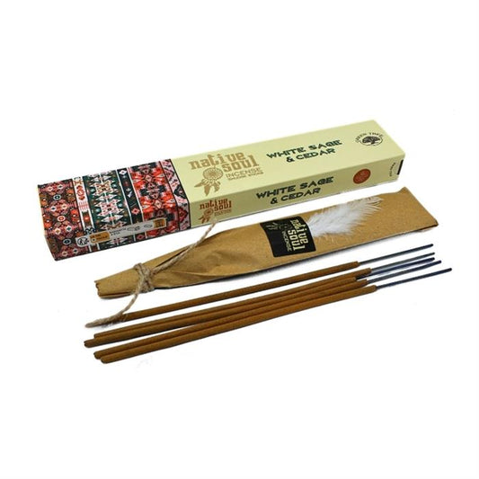 White Sage & Cedar Incense Stick
